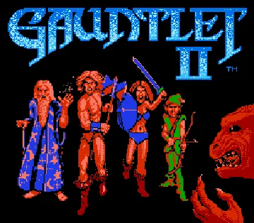 Gauntlet II (USA) screen shot title